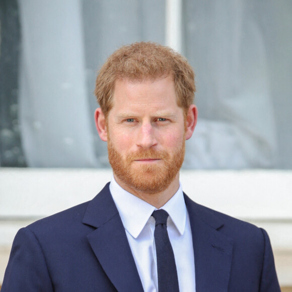 Le prince Harry, duc de Sussex, assiste à une garden party pour les 70 ans du Commonwealth à Marlborough House à Londres le 14 juin 2019. 