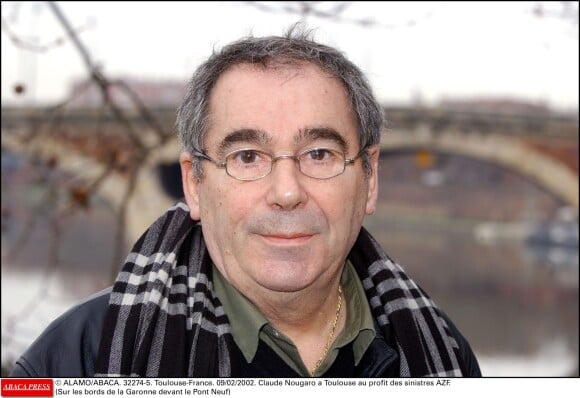 Claude Nougaro à Toulouse au profit des sinistrés de la catastrophe AZF, le 11 février 2002