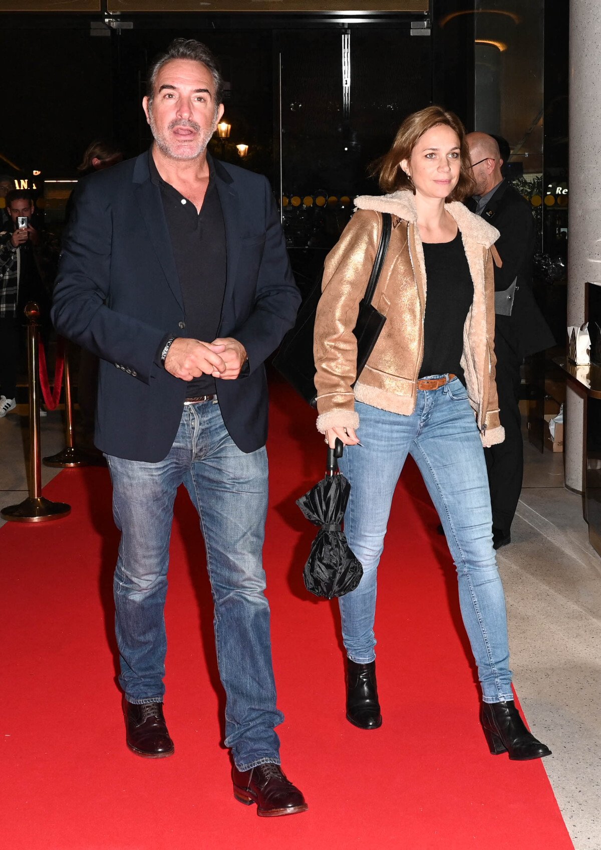 Photo Jean Dujardin et sa femme Nathalie Péchalat Avantpremière du