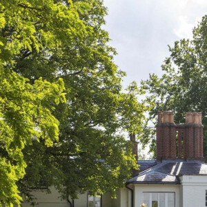 Illustration de la résidence du duc et de la duchesse de Sussex, Frogmore Cottage, à Windsor. Le couple, désormais installé aux Etats-Unis, est attendu au mois de septembre au Royaume-Uni. Le 31 août 2022 