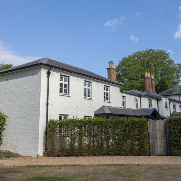 Illustration de la résidence du duc et de la duchesse de Sussex, Frogmore Cottage, à Windsor. Le couple, désormais installé aux Etats-Unis, est attendu au mois de septembre au Royaume-Uni. Le 31 août 2022 