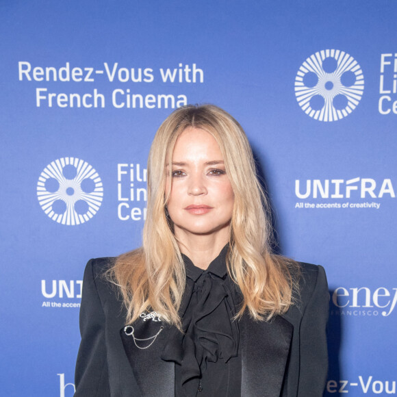 Dans un look 100% noir, ell était sublime. 
Virginie Efira - 28ème édition des Rendez-Vous With French Cinema à New York le 2 mars 2023