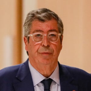 Patrick Balkany - Dernière semaine du procès de Patrick et Isabelle Balkany pour fraude fiscale, Patrick Balkany arrive seul suivit de ses avocats au tribunal correctionnel de Paris le 18 juin 2019. ©Christophe Clovis / Bestimage