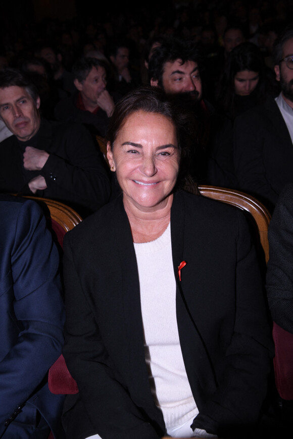 Constance Benqué (présidente du pôle News du groupe Lagardère) - Soirée de lancement du Sidaction 2023 au théâtre Edouard VII à Paris le 6 mars 2023. © Rachid Bellak 