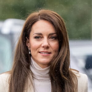 Kate Catherine Middleton, princesse de Galles, en visite au centre "Aberavon Leisure and Fitness" à Port Talbot. Le 28 février 2023 