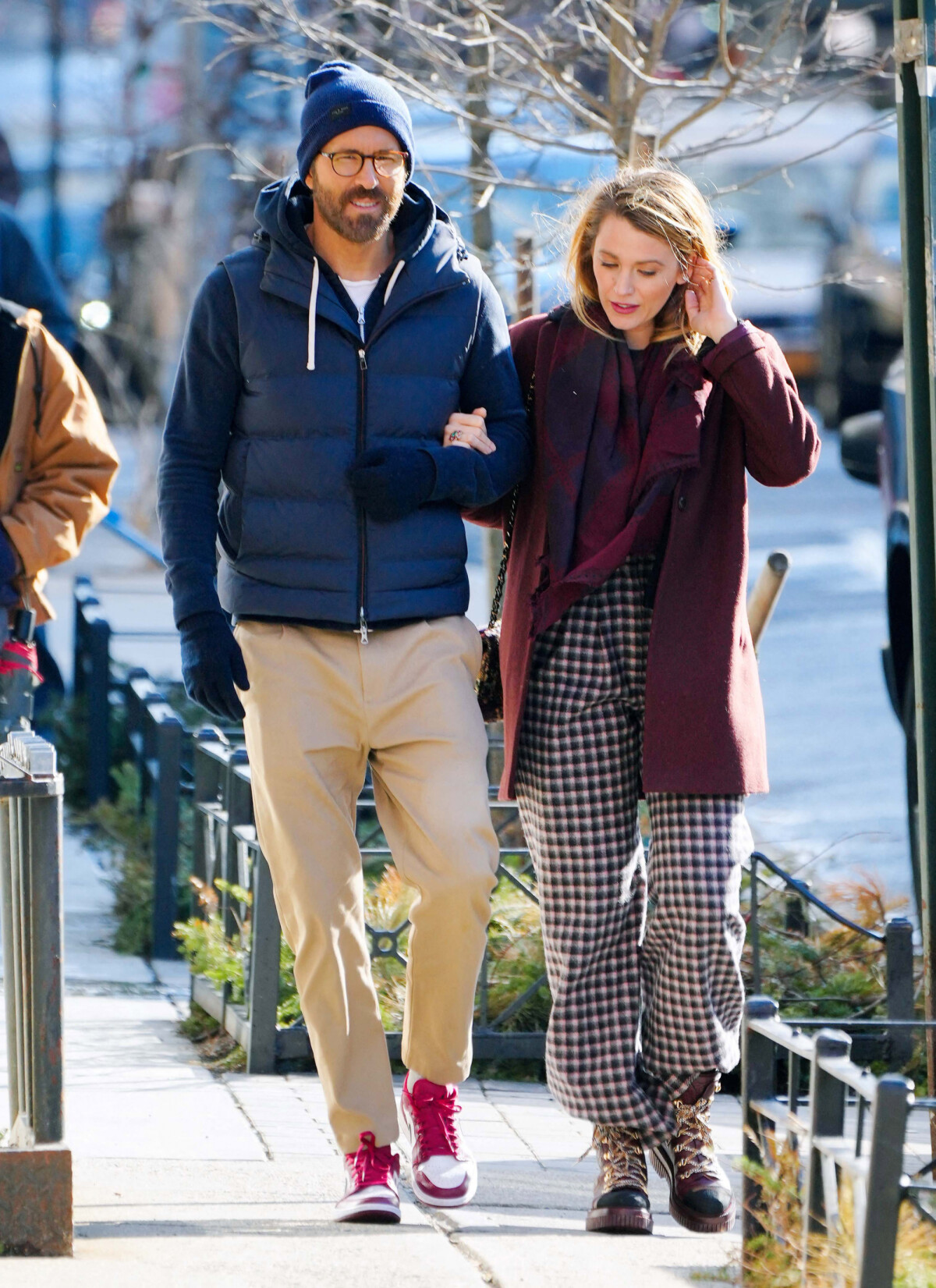 Photo Exclusif Blake Lively Et Son Mari Ryan Reynolds Se Baladent Dans New York City New 