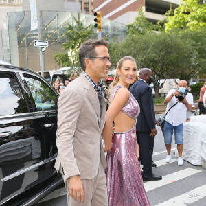 Blake Lively et son mari Ryan Reynolds - Les célébrités arrivent à la première de 'Free Guy' à New York, le 3 août 2021 