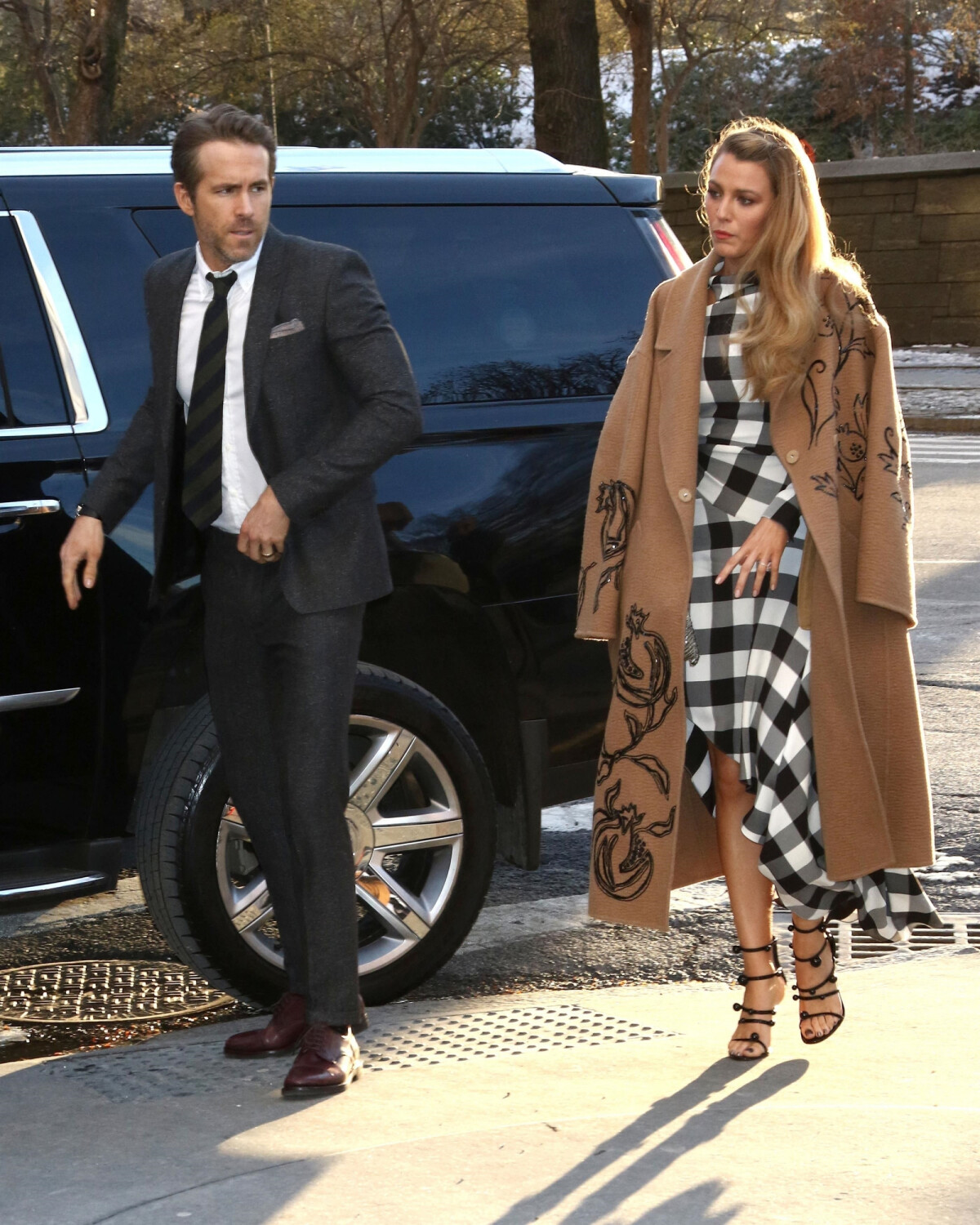 Photo Ryan Reynolds Et Sa Femme Blake Lively Les Célébrités Arrivent à La Première De Final 