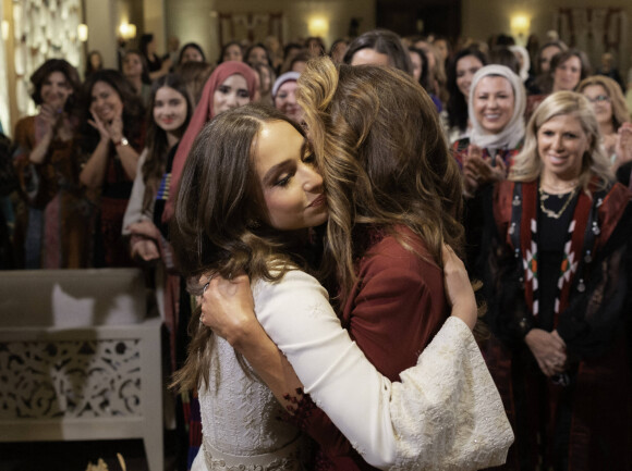 Mariage - La princesse Iman de Jordanie et Jameel Alexander Thermiotis vont se marier le 12 mars - La reine Rania de Jordanie, la princesse Iman - Soirée henné avant le prochain mariage de la princesse Iman au palais Al Husseiniya à Amman en Jordanie le 7 mars 2023. 