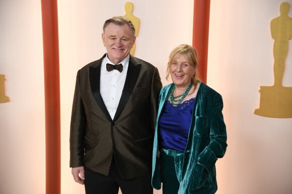 Brendan et Mary Gleeson - 95e édition de la cérémonie des Oscars à Los Angeles, le 12 mars 2023. © Kevin Sullivan via Zuma Press/Bestimage