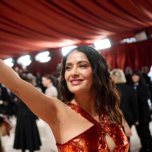 Salma Hayek - 95e édition de la cérémonie des Oscars à Los Angeles, le 12 mars 2023.