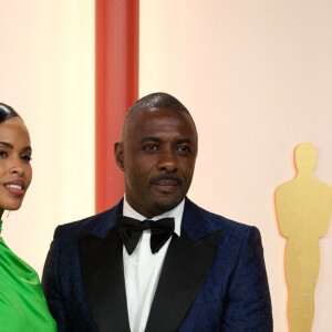 Sabrina Dhowre Elba, Idris Elba - 95e édition de la cérémonie des Oscars à Los Angeles, le 12 mars 2023.