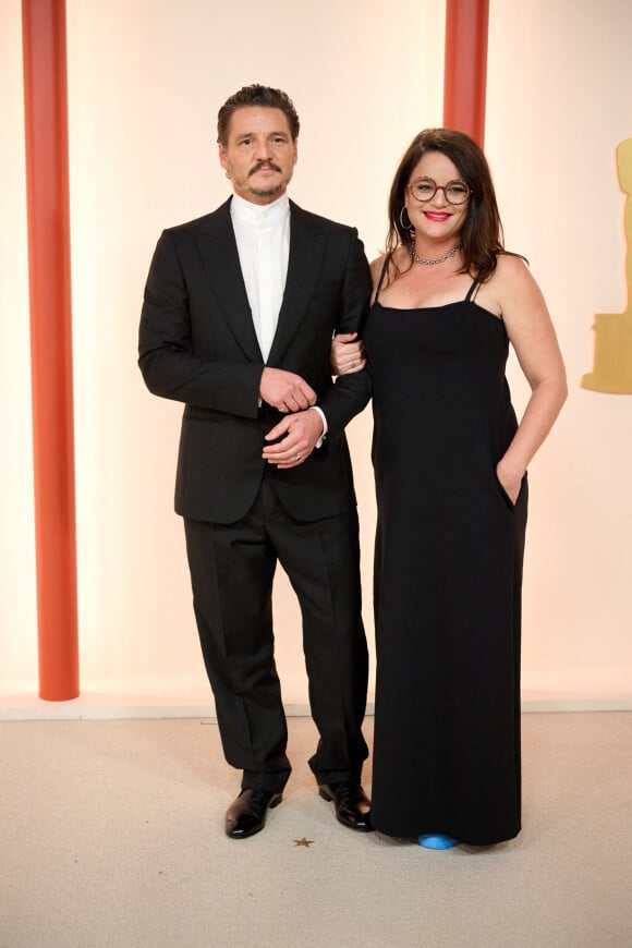 Pedro Pascal, Javiera Balmaceda - 95e édition de la cérémonie des Oscars à Los Angeles, le 12 mars 2023.