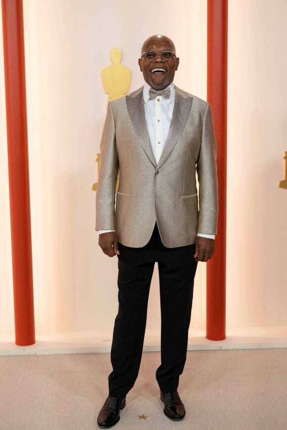 Samuel L. Jackson - 95e édition de la cérémonie des Oscars à Los Angeles, le 12 mars 2023.