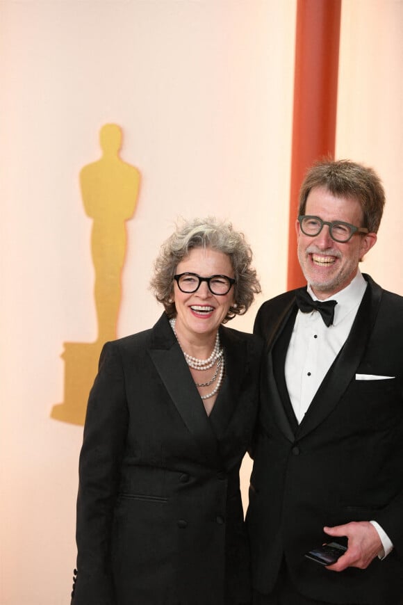 Wendy Tilby et Luigi Allemano - 95e édition de la cérémonie des Oscars à Los Angeles, le 12 mars 2023.