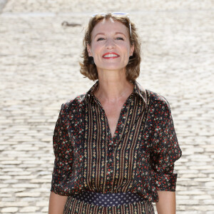Alexandra Lamy - Photocall de "Touchées" lors de la 24ème édition du Festival de la Fiction TV de la Rochelle. Le 14 septembre 2022 © Patrick Bernard / Bestimage