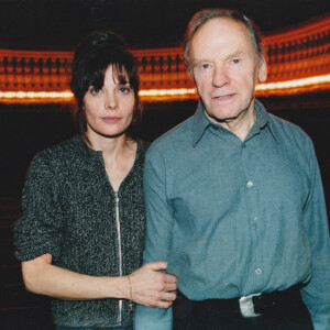 Jean-Louis Trintignant et Marie Trintignant en janvier 2001