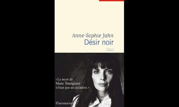 Couverture du livre Désir Noir, sur Bertrand Cantat et Marie Trintignant.