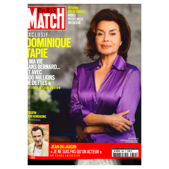Couverture de "Paris Match" du jeudi 16 mars 2023