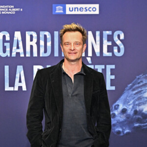 David Hallyday durant l'avant première mondiale au Grimaldi Forum à Monaco, le 9 février 2023, du film "Les gardiennes de la planète" réalisé par Jean-Albert Lièvre et raconté par J.Dujardin. © Bruno Bebert / Bestimage