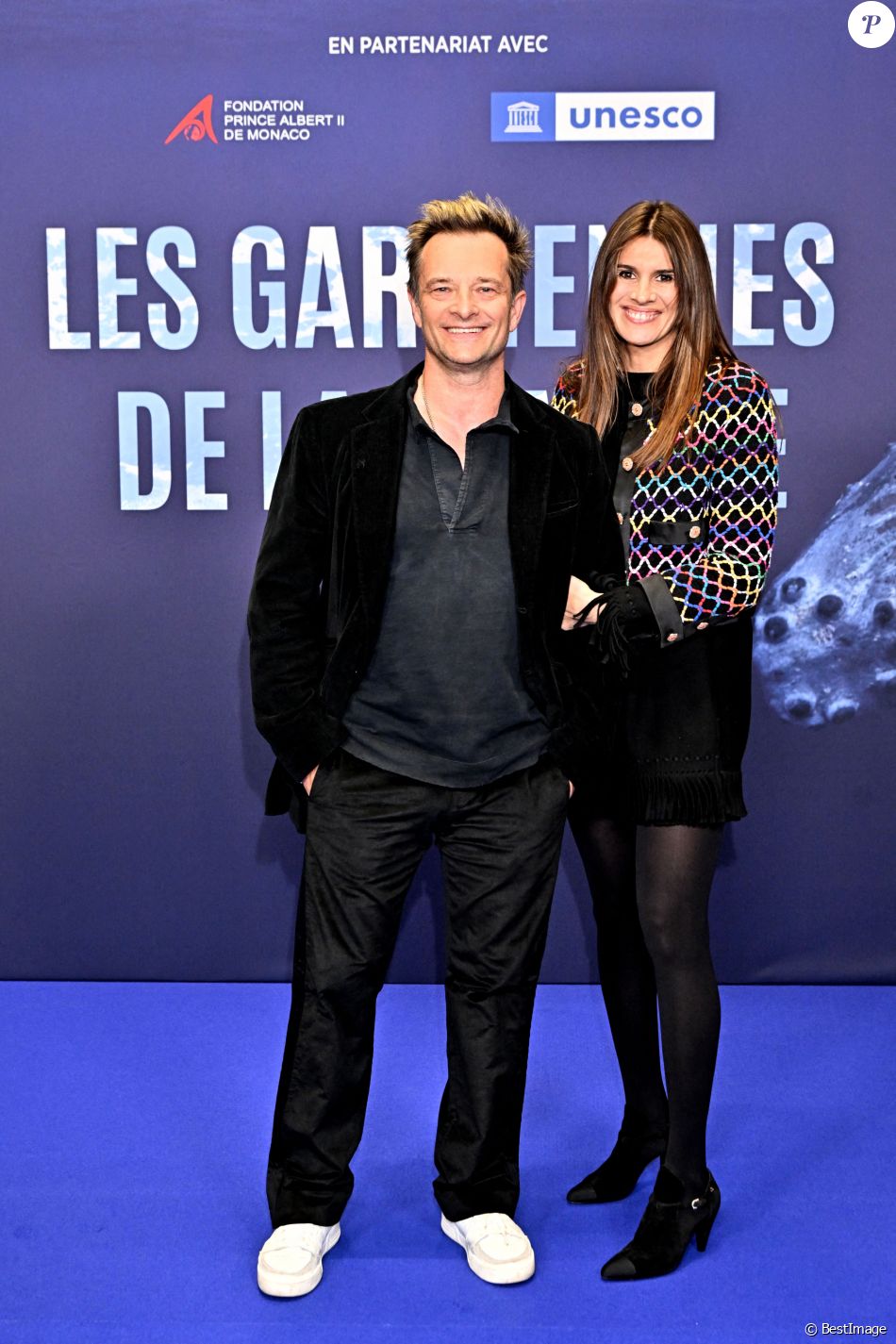 David Hallyday Sa Femme Et Son Fils David Hallyday et sa femme Alexandra Pastor durant l'avant première  mondiale au Grimaldi Forum à Monaco, le 9 février 2023, du film Les  gardiennes de la planète - Purepeople