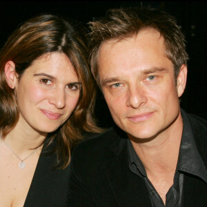 Depuis 2004, il est marié à l'héritière de l'empire Pastor, Alexandra qui est son indéfectible pilier et mère de son fils Cameron
Exclusif : David Hallyday et Alexandra Pastor - Soirée de la maison de disques Warner à Paris en 2006