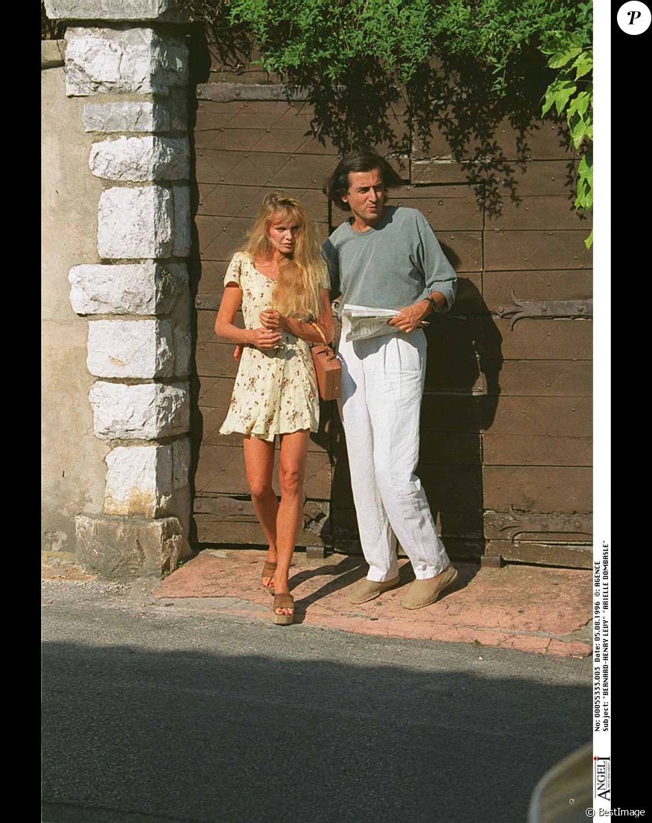 "BERNARD-HENRY LEVY" "ARIELLE DOMBASLE" A LA COLOMBE D'OR SAINT-PAUL DE VENCE "PLEIN PIED"