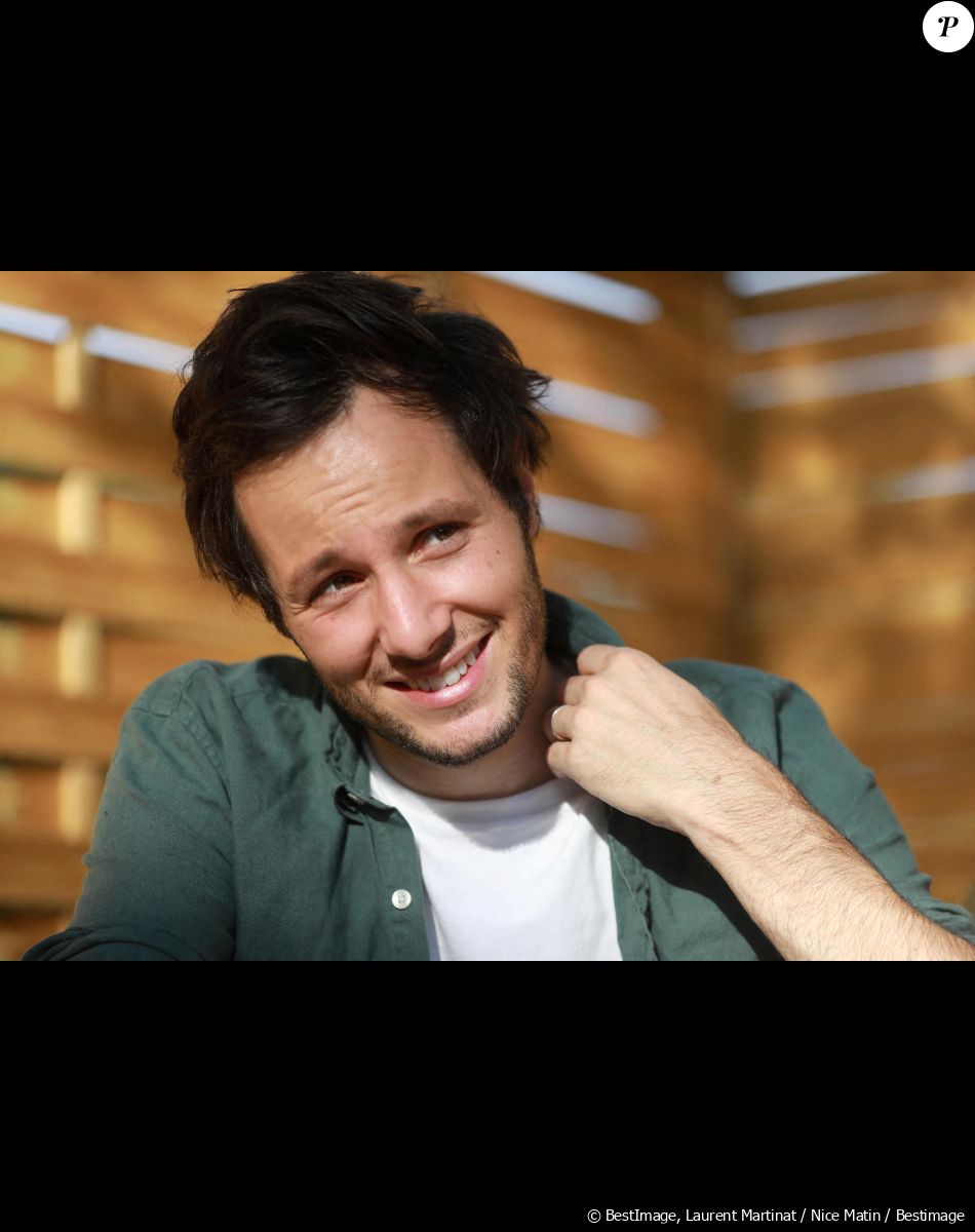 Quant au zèbre, il s'agit du petit Edgar.
Exclusif - Vianney interviewé par des jeunes lecteurs de "Var Matin" avant son concert au Festival du Château à Solliès-Pont, le 19 juillet 2021. © Laurent Martinat / Nice Matin / Bestimage