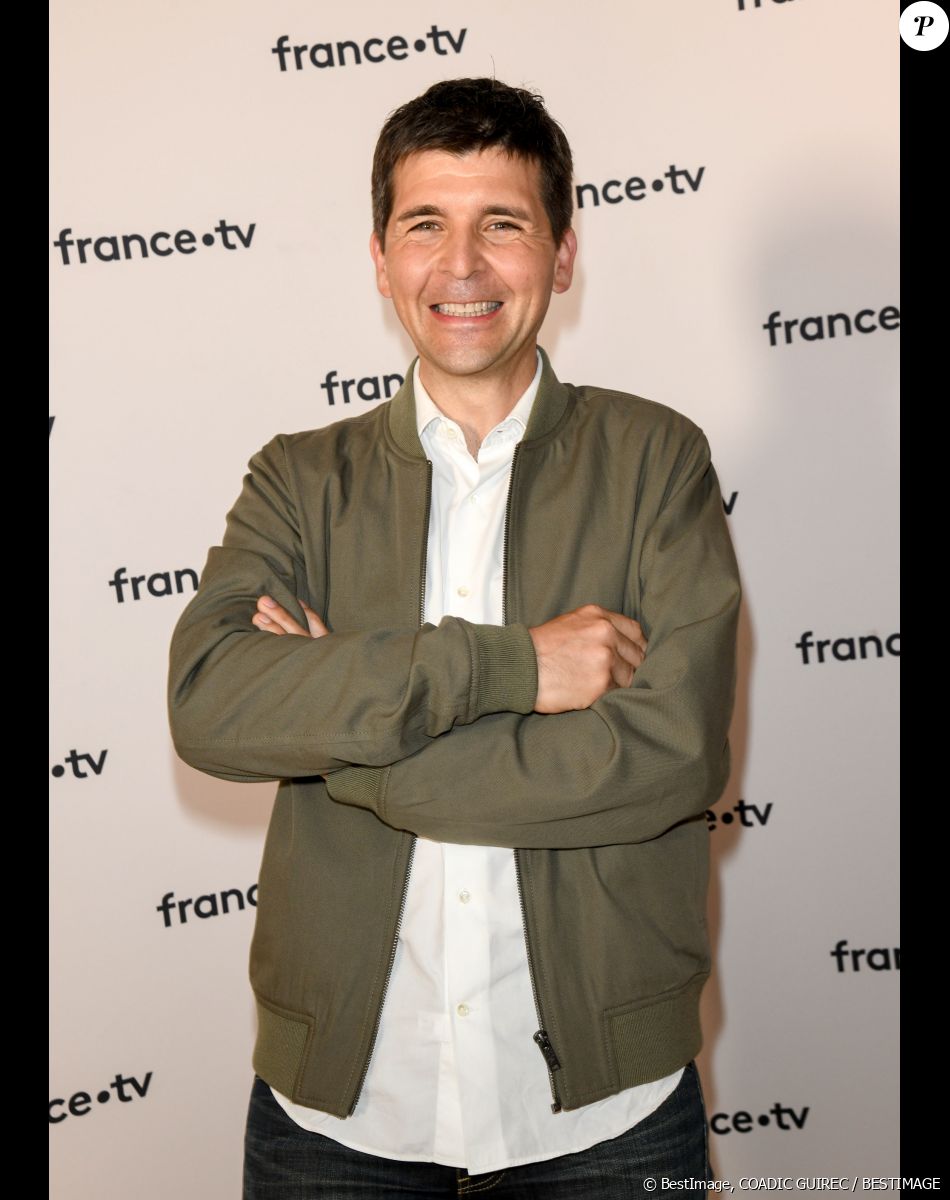 Info du 1er mai 2021, France 2 annonce les nouveaux présentateurs de Télématin: Thomas Sotto et Julia Vignali - Thomas Sotto au photocall de la conférence de presse de France 2 au théâtre Marigny à Paris le 18 juin 2019 © Coadic Guirec / Bestimage