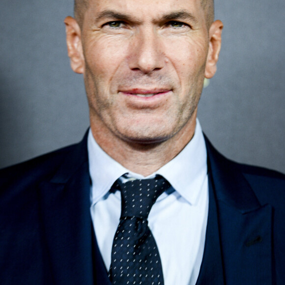 Zinedine Zidane - Photocall de la 66ème cérémonie du Ballon d'Or au Théâtre du Chatelet à Paris le 17 octobre 2022. 