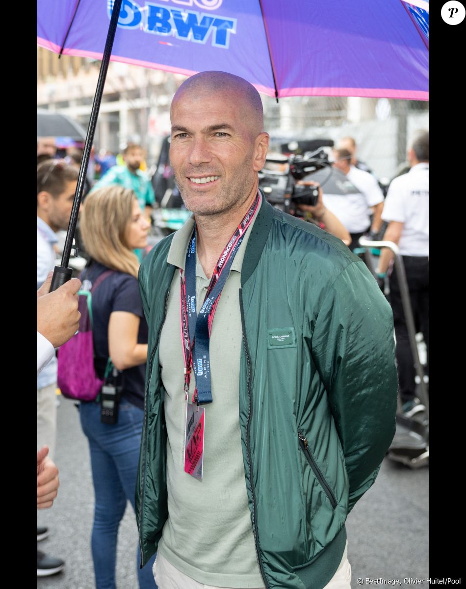 Zinédine Zidane lors du Grand Prix de Monaco 2022 de F1, à Monaco, le 29 mai 2022. © Olivier Huitel/Pool/Bestimage