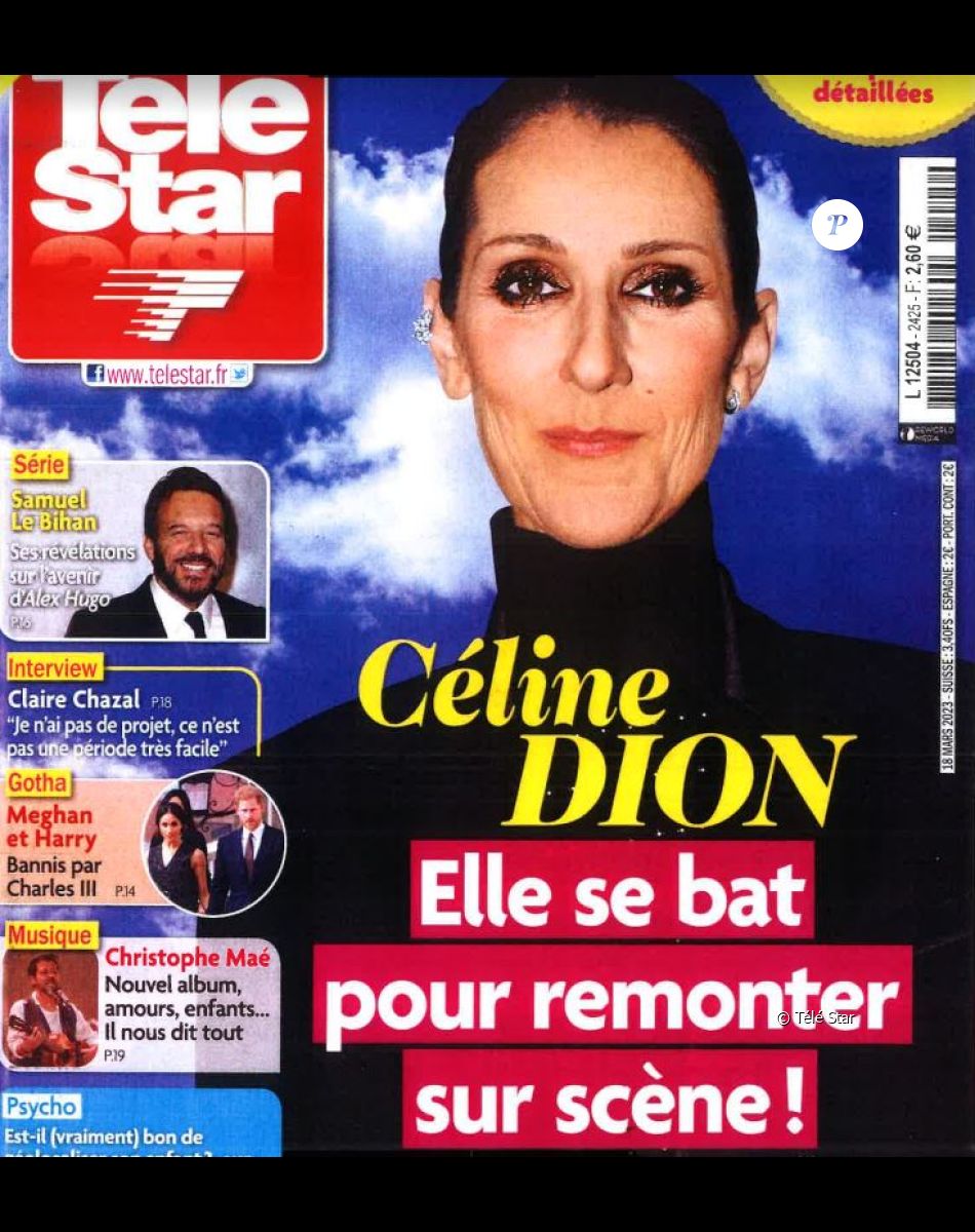 Couverture du magazine "Télé Star", programmes du 25 au 31 mars 2023.