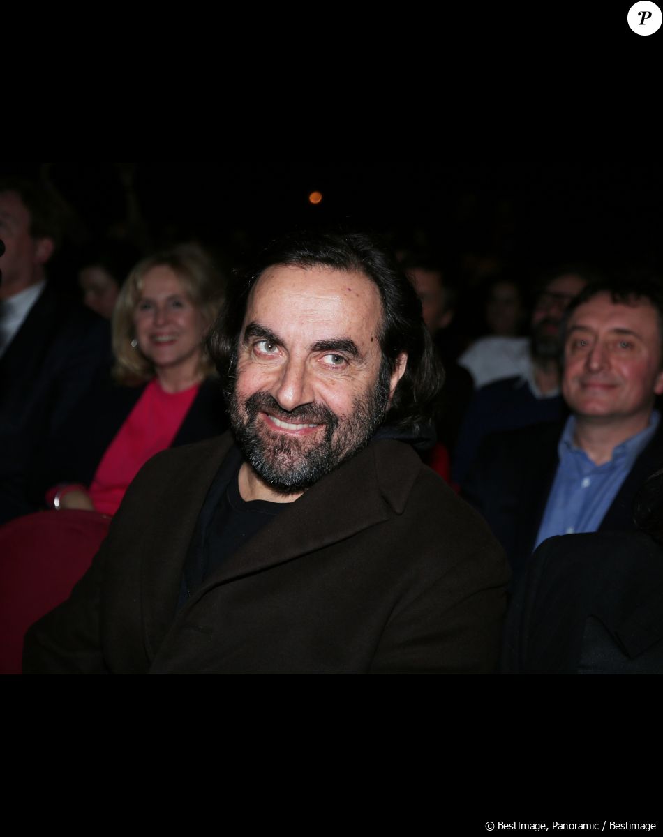 André Manoukian lors du meeting du candidat à la mairie de Paris, C.Villani pour la présentation de son programme pour Paris "Rallumer la Ville lumière" au Trianon à Paris, France, le 5 février 2020. © Panoramic/Bestimage