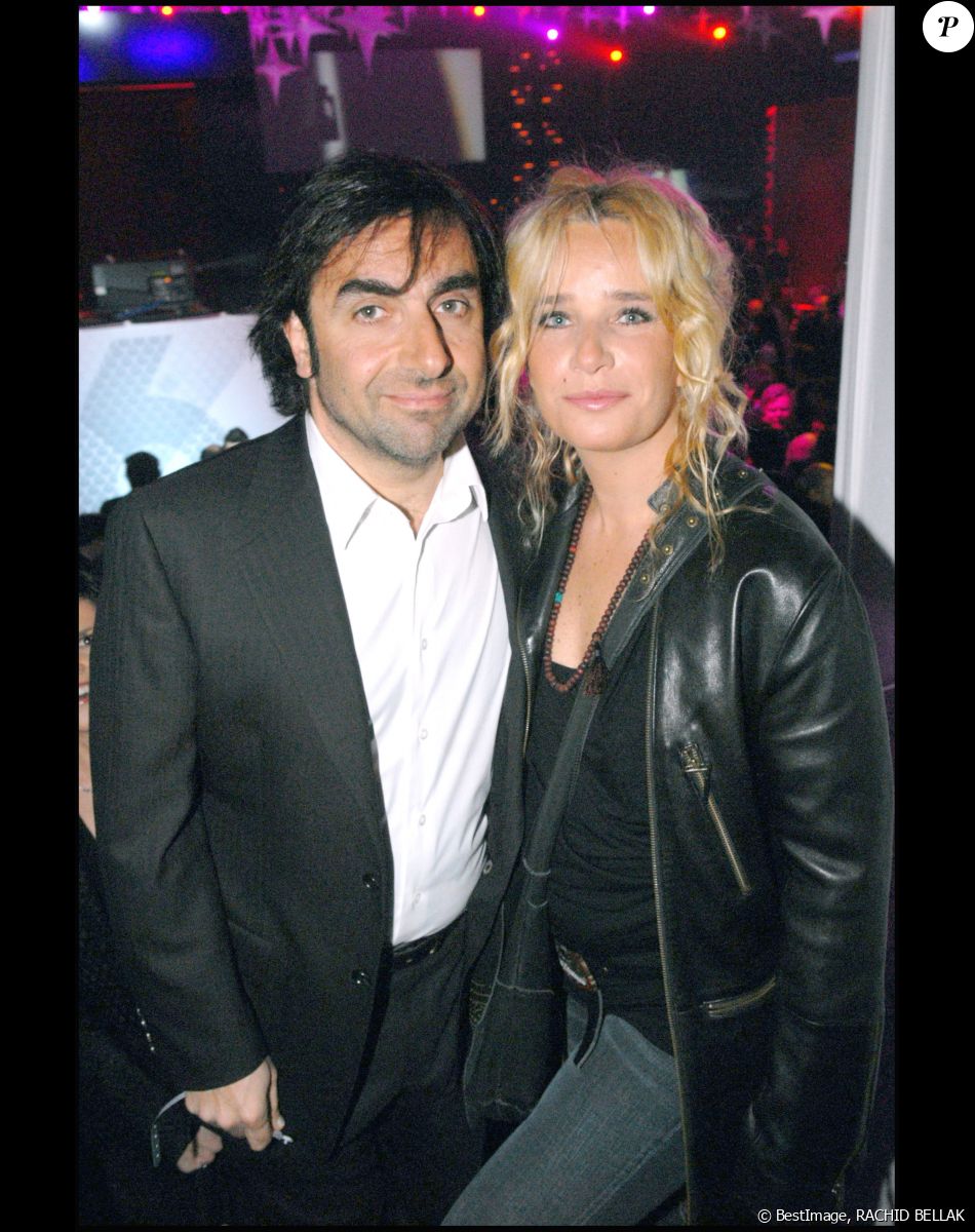 André Manoukian et sa femme - 20 ans de la châine M6 aux Tuileries à Paris
