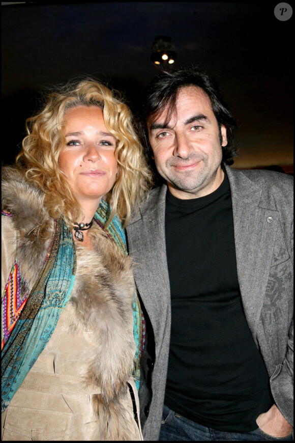 Exclusif - André Manoukian et sa femme - Concert de Liane Foly au Grand Rex à Paris