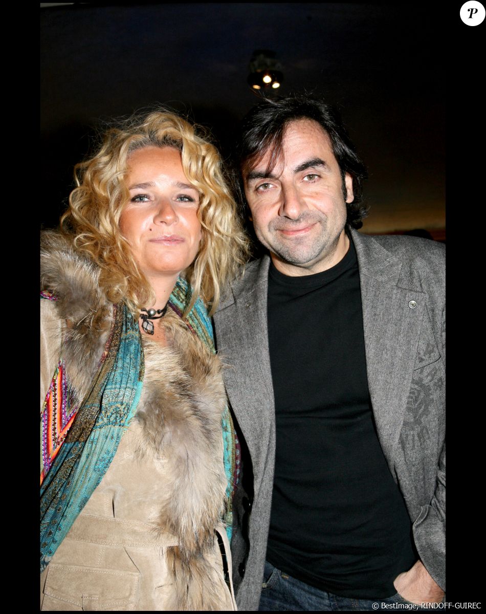 Exclusif - André Manoukian et sa femme - Concert de Liane Foly au Grand Rex à Paris