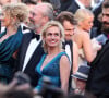 Notamment avec l'actrice française Sandrine Bonnaire, avec qui il a eu une fille prénommée Jeanne en 1994.
William Hurt et Sandrine Bonnaire - Montée des marches à Cannes le 22 mai 2012