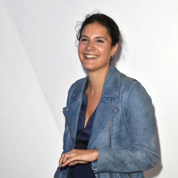 Apolline de Malherbe - Conféfrence de presse de rentrée de BFM Tv à Paris le 8 septembre 2017 © Guirec Coadic/Bestimage