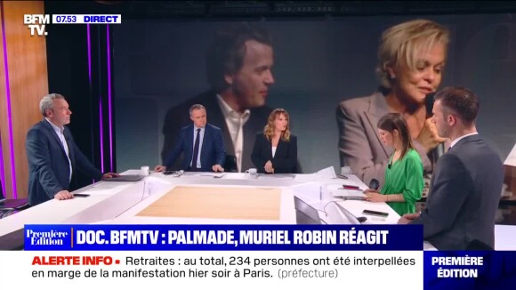 Muriel Robin sur BFMTV.