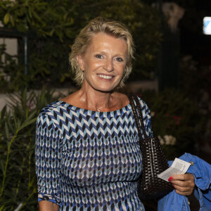 Exclusif - Sophie Davant - Pièce de théâtre "Jacques et son maître" mise en scène par N. Briançon lors de la 38ème édition du Festival de Ramatuelle le 3 aout 2022. © Cyril Bruneau/ Festival de Ramatuelle/Bestimage