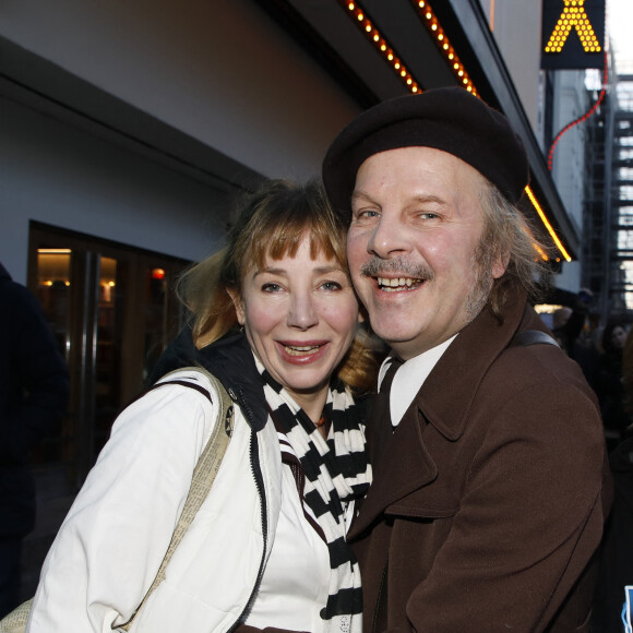 Exclusif - Philippe Katerine, Julie Depardieu - Arrivées à la première du film Astérix et Obélix "L'Empire du Milieu" au cinéma Le Grand Rex à Paris le 15 janvier 2023. 