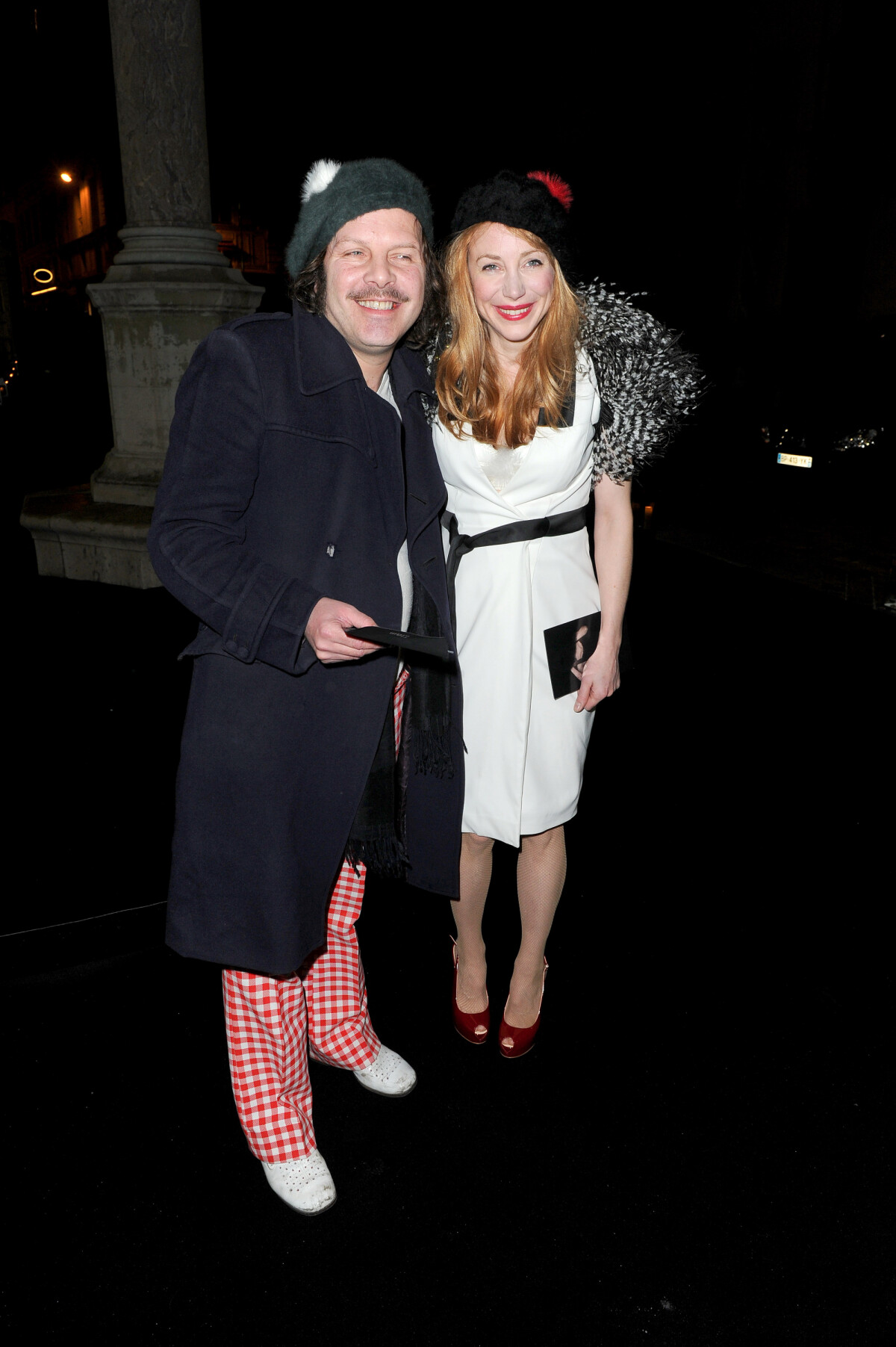 Photo : Philippe Katerine Et Julie Depardieu - Défilé Etam Lingerie ...