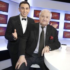 Exclusif - Jordan de Luxe et Jacques Mailhot - Enregistrement de l'émission "Chez Jordan" à Paris. Le 27 février 2023 © Cédric Perrin / Bestimage