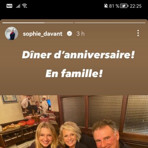 Un post accompagné de trois clichés d'elle et son père à Rome, ville où le journaliste est installé depuis quelques années.
Sophie Davant a partagé des photos de ses retrouvailles avec Pierre Sled pour l'anniversaire de leur fille Valentine