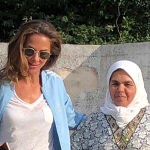 Mélissa Theuriau et Fatima, la maman de Jamel Debbouze