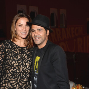 Exclusif - Jamel Debbouze et sa femme Melissa Theuriau au cocktail "Aftershow" dans le cadre du festival Marrakech du Rire 2016. Marrakech, le 4 juin 2016. © Bellak Rachid/Bestimage