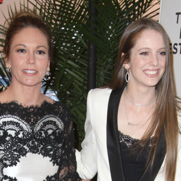 Diane Lane et sa fille Eleanor Jasmine Lambert (fille de Christophe Lambert) à la première de "Every Secret Thing" au Festival de Tribeca 2014 à New York, le 20 avril 2014