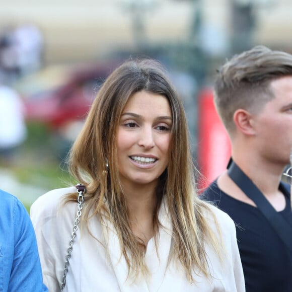 Juan Arbelaez et sa fiancée Laury Thilleman - Personnalités sur la place du Casino de Monte-Carlo dans le cadre de la seconde édition des Influencer Awards à Monaco, le 5 octobre 2019. © Olivier Huitel / Pool Monaco / Bestimage