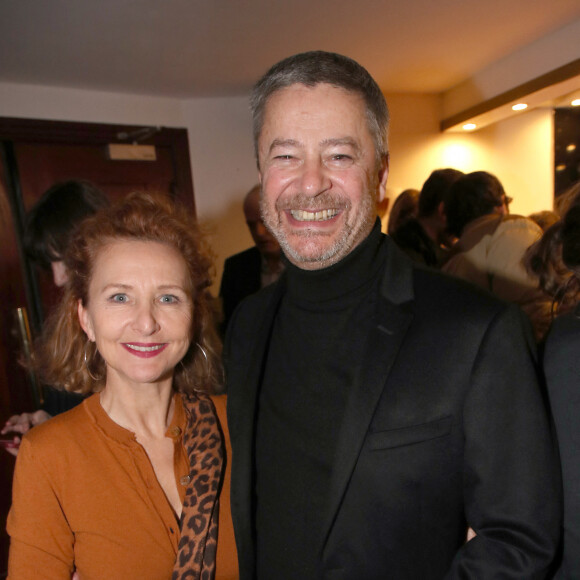 Celle-ci est arrivée en 1978, l'acteur n'avait que 15 ans
Exclusif - Thibault de Montalembert et sa femme Hélène Babu - Générale de la pièce de théâtre " Un Président ne devrait pas dire ça... " au Théâtre Libre à Paris, France. Le 16 Février 2023. © Bertrand Rindoff / Bestimage 