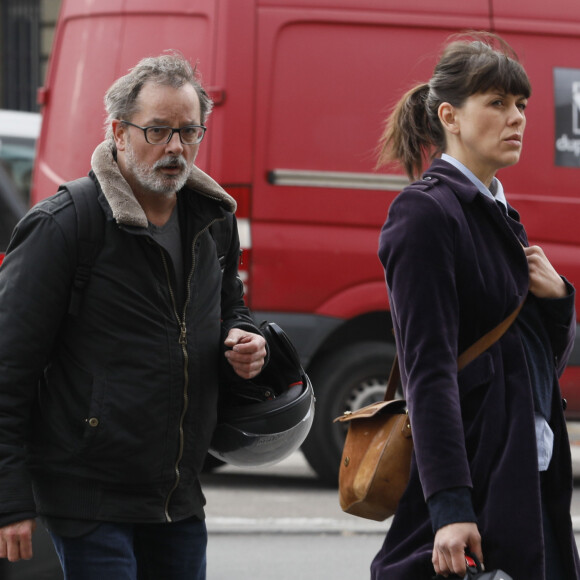 Leur fils a été diagnostiqué de TSA en 2020
Exclusif - Christophe Aléveque et sa compagne Serena Reinaldi - Arrivée des people à l'hommage à Julien Lauprêtre à l'Hôtel de ville de Paris le 2 mai 2019. © CVS/Bestimage 